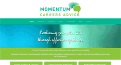 Desktop Screenshot of momentumcareersadvice.com