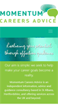 Mobile Screenshot of momentumcareersadvice.com